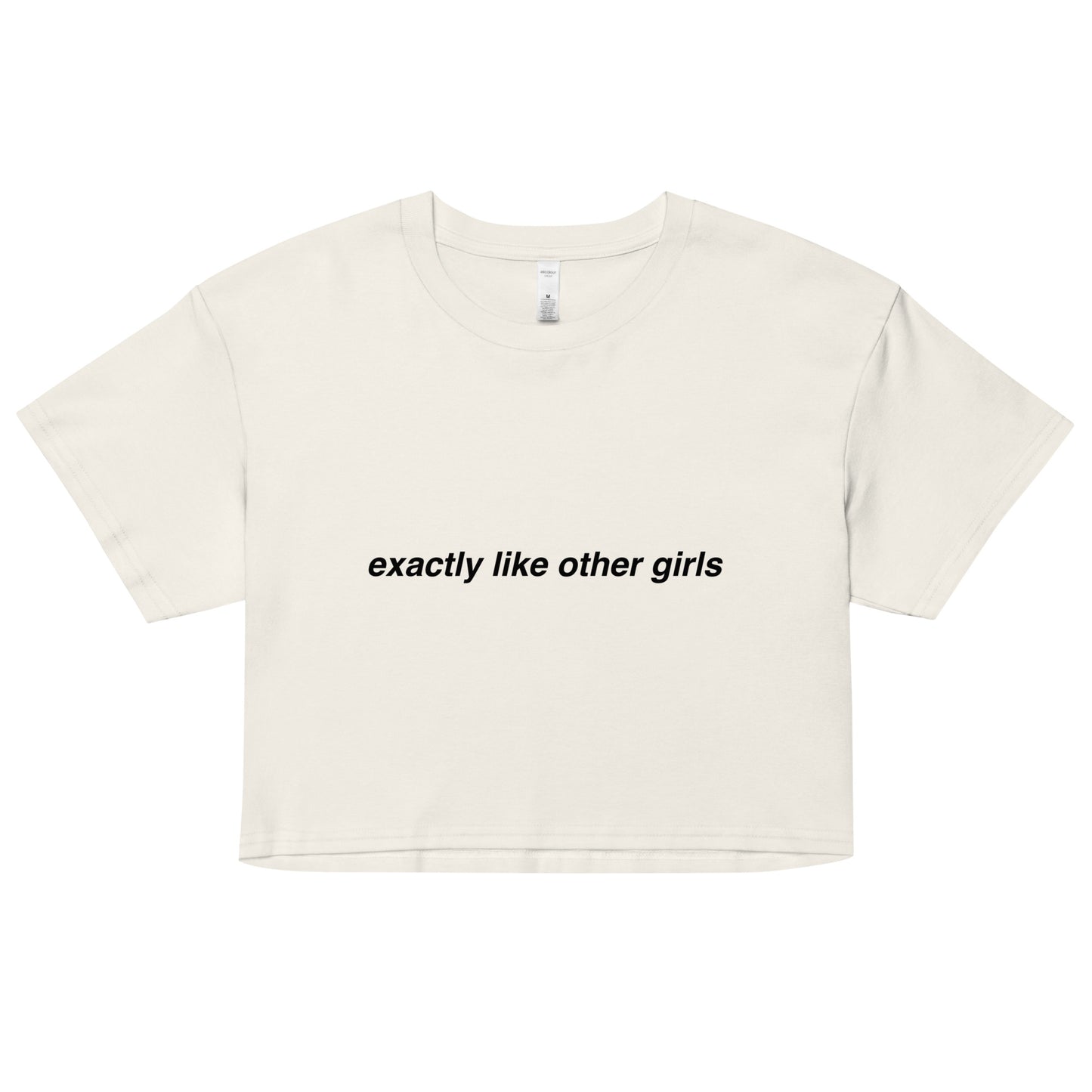 exactly like other girls crop